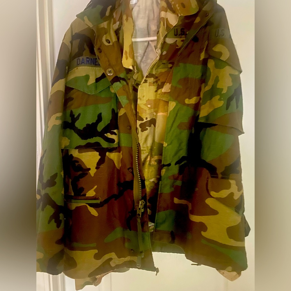 United States Authentic Air Force Camo jacket